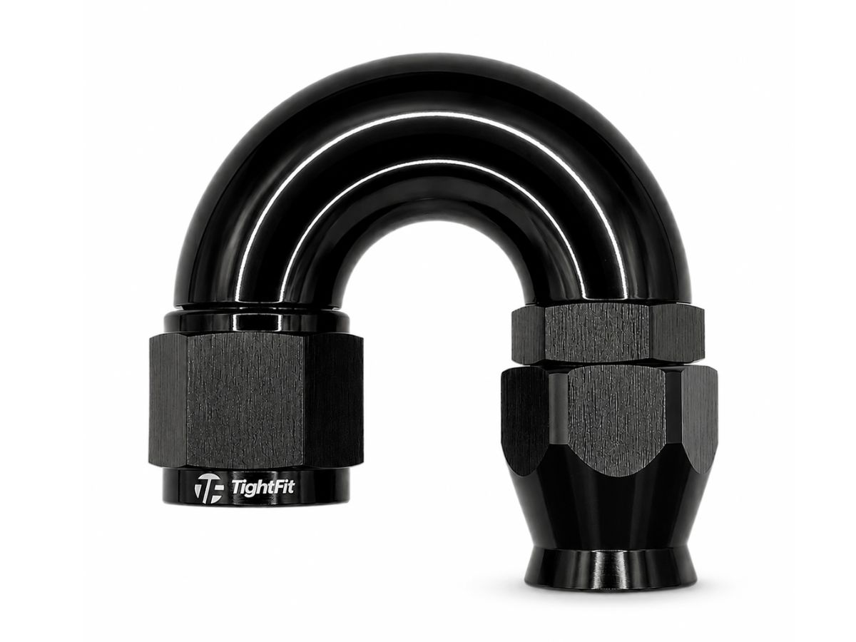 Teflon Hose End AN-10 180°