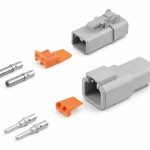 2 Pin Deutsch DTP Connector Kit