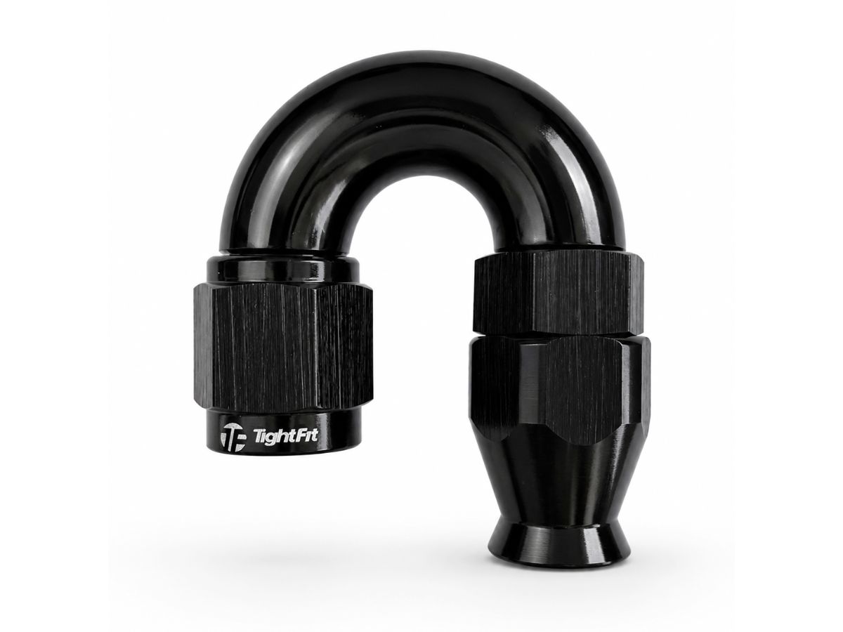 Teflon Hose End AN-4 180°