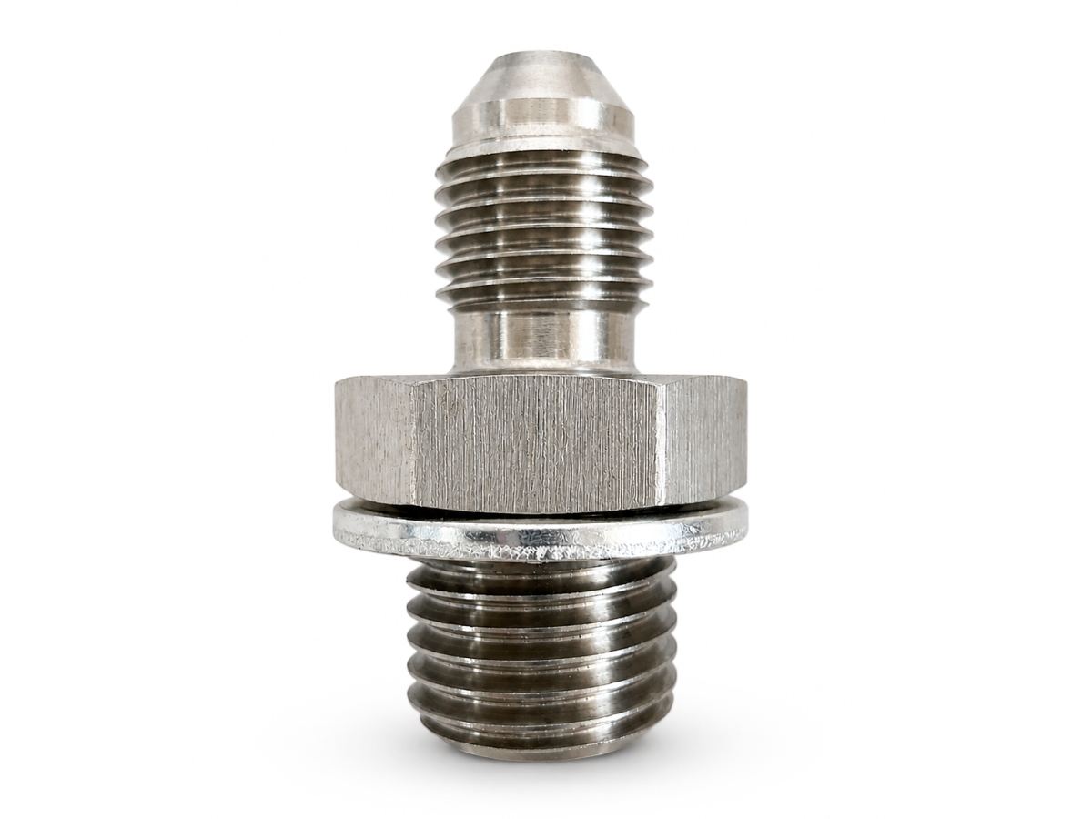 M12x1.25 to AN-3 SS