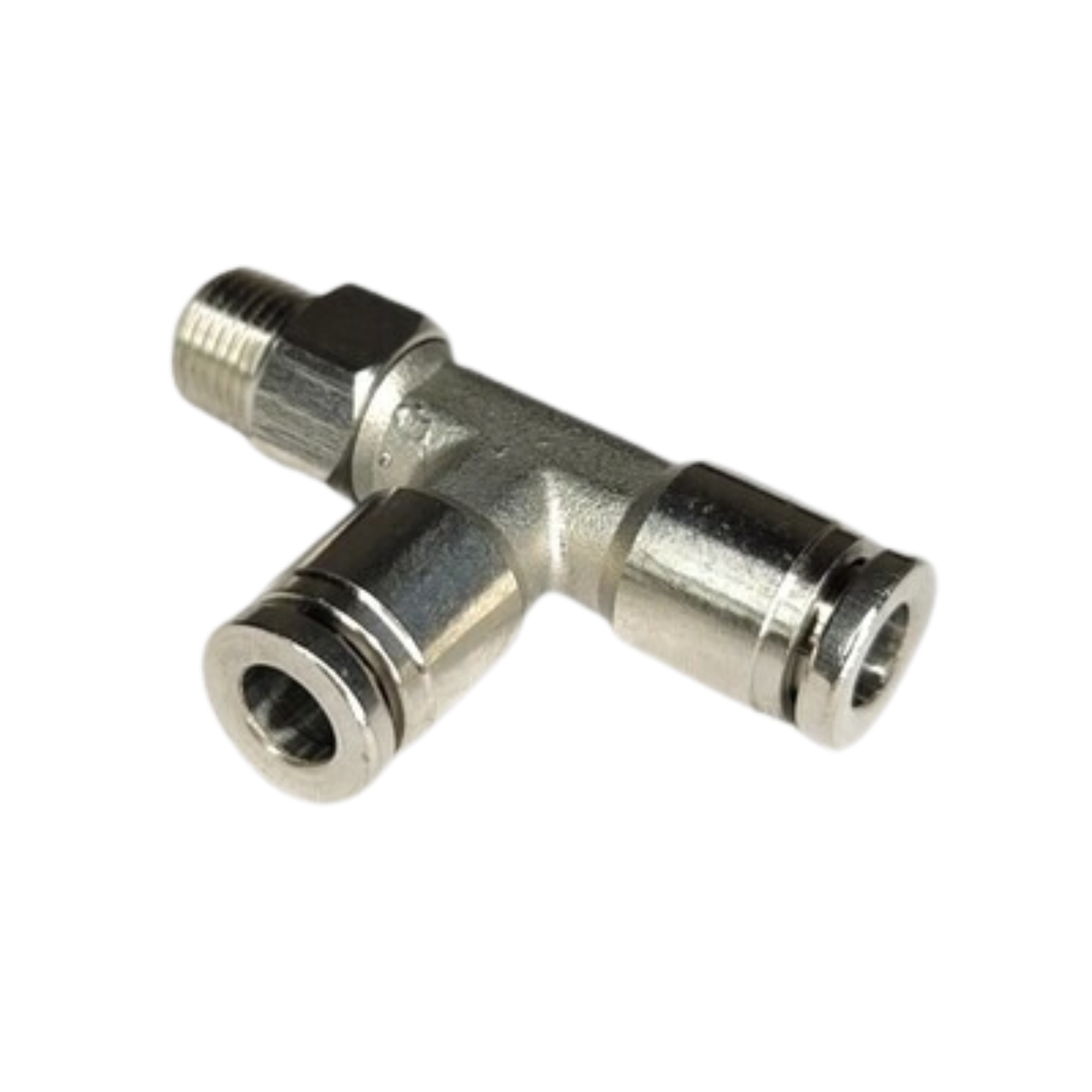 BoostLock 1/8NPT to 1/4" Run off Tee (Stainless Steel)